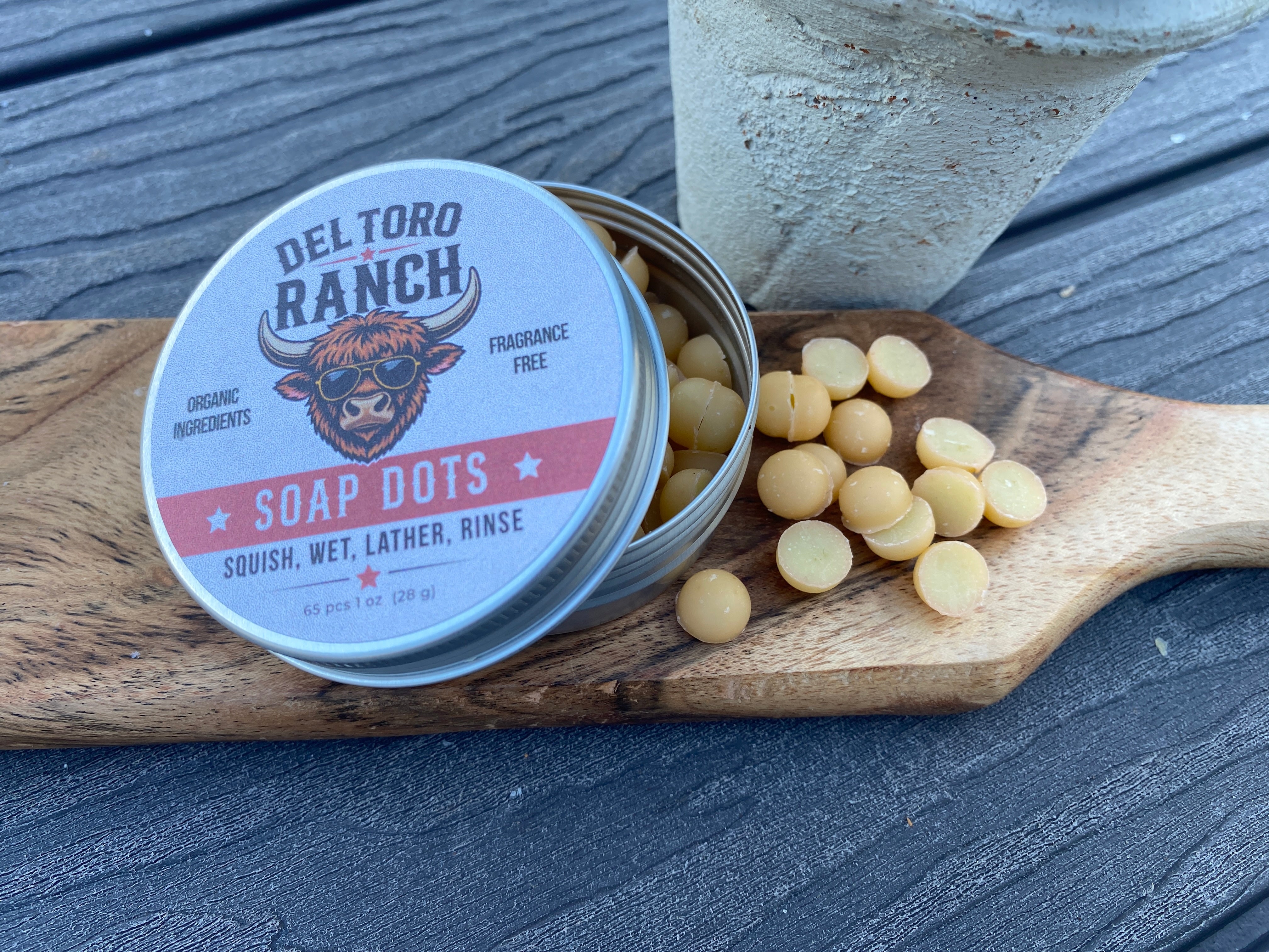 Single Use Soap Dots