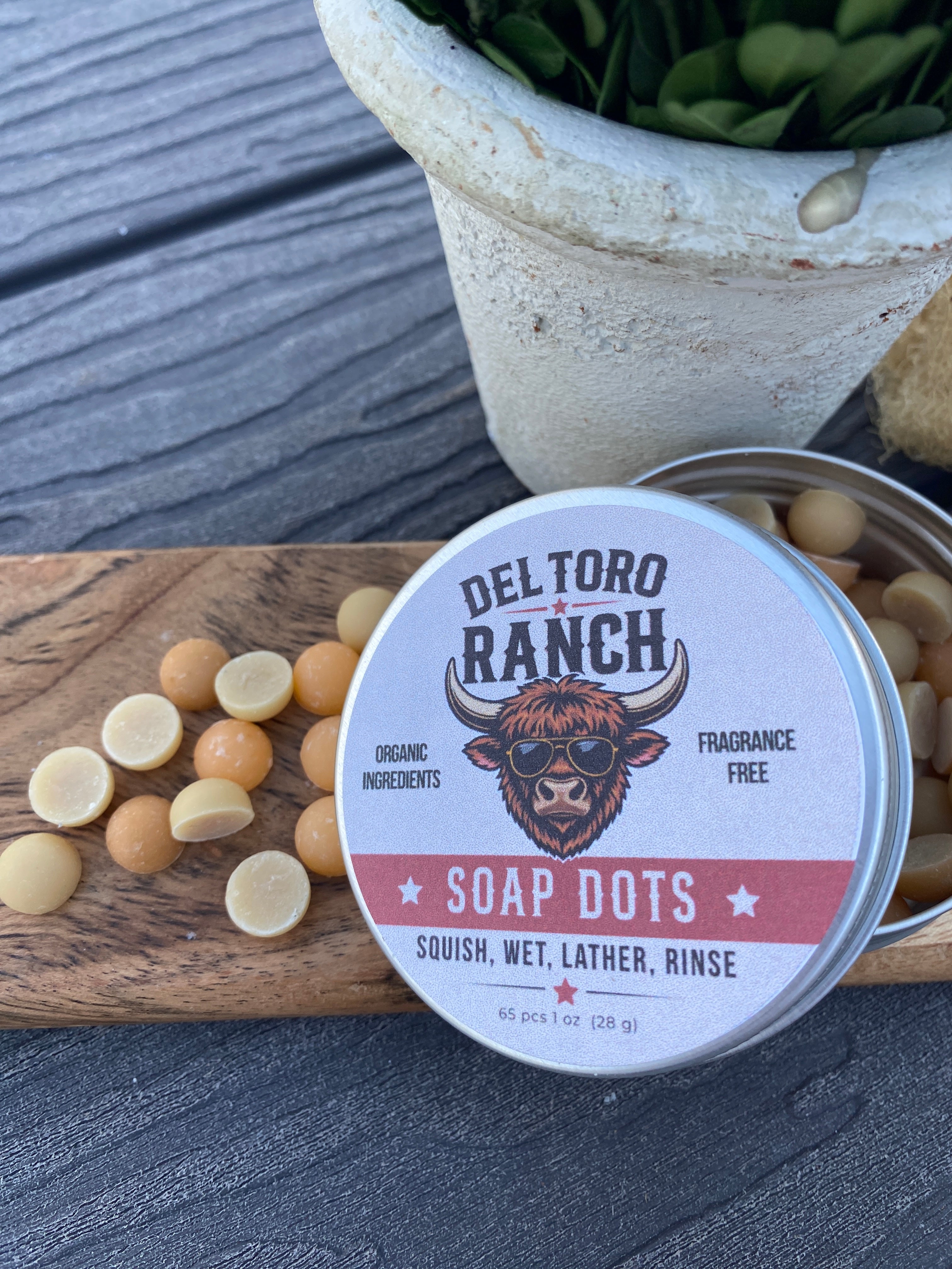 Single Use Soap Dots